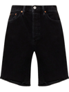 Re/done 90s Comfy Short In Shaded Black