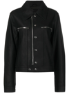 Rta Ivana Leather Jacket In Black