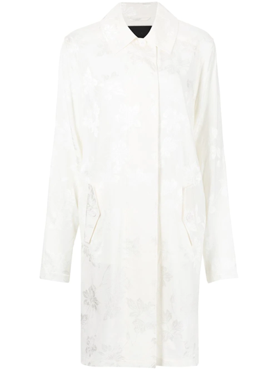 Rta Yara Long-fit Blouse In White
