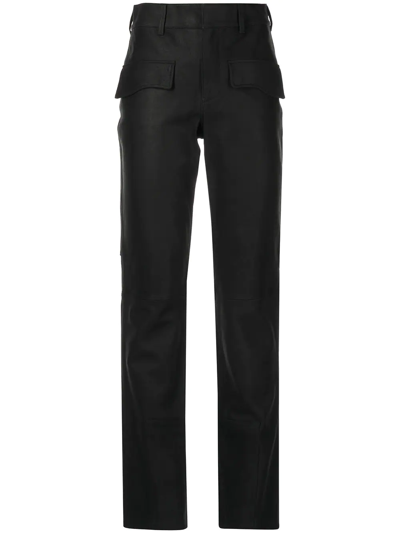 Rta Shane High-waist Shorts In Black