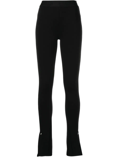 Rta Black Maelee Split Cuff Trousers