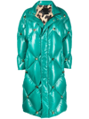 PHILIPP PLEIN QUILTED STUDDED PADDED COAT