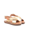 Ancient Greek Sandals Maria Open-toe Sandals In Gold