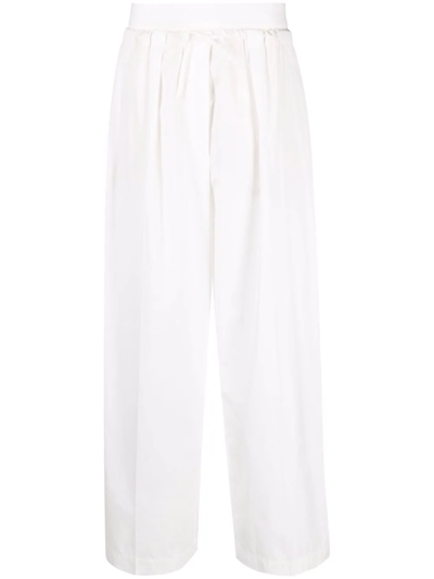 Brunello Cucinelli Wide-leg Trousers In Multi
