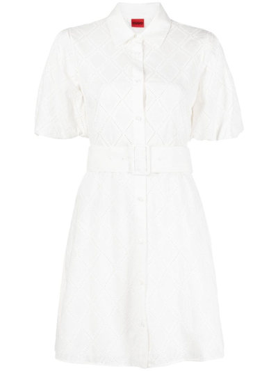 white broderie anglaise shirt dress LTS Tall Women's White Broderie Anglaise Maxi Shirt Dress