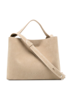 AESTHER EKME PERFORATED-DETAIL SUEDE TOTE BAG