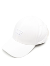 C.p. Company Logo-embroidered Cotton Baseball Cap In White