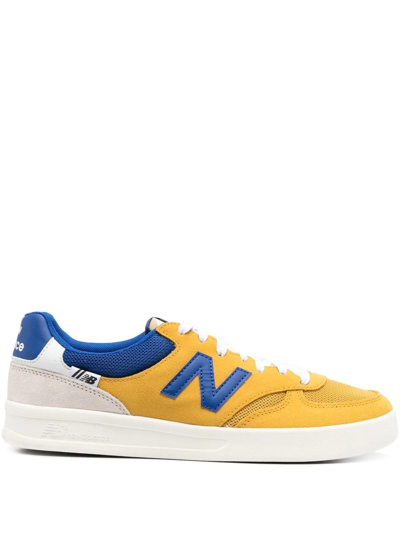 New Balance Low-top Lace-up Sneakers In Yellow