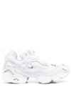 Reebok Maison Margiela Project 0 Memory Of Leather-trimmed Neoprene And Mesh Sneakers In White