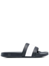 Tommy Hilfiger Flag Pool Sliders In Blue