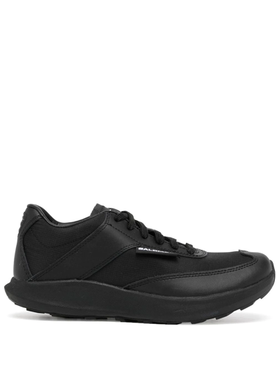 Comme Des Garçons X Salomon Sr90 Panelled Trainers In Black