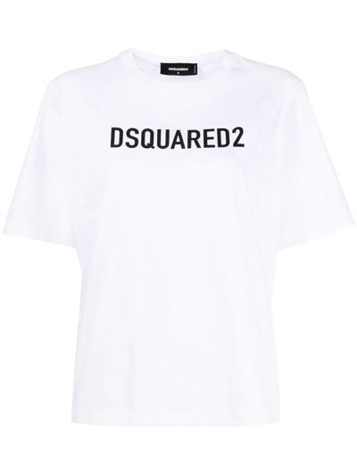 Dsquared2 Logo Cotton T-shirt In Default Title