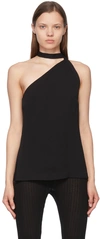 3.1 Phillip Lim Black Viscose Tank Top In Black Ba001