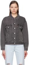 Levi's Women's Original Corduroy Trucker With Sherpa Lining In Be Kind Rewind