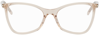 SAINT LAURENT BEIGE SL 478 JERRY GLASSES