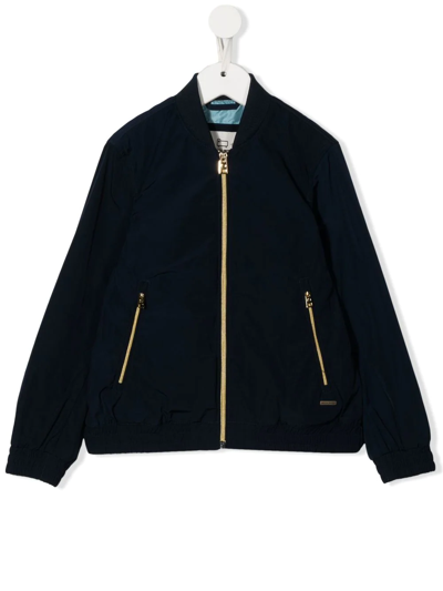 Woolrich Charlotte Bomber Jacket In 蓝色