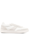 APC PANELLED LACE-UP SNEAKERS