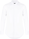 Dsquared2 Concealed Button-down Shirt In White