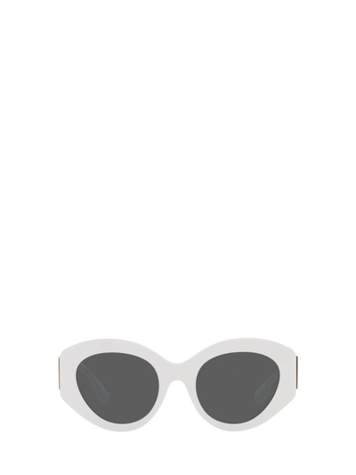 Burberry Eyewear Be4361 White Sunglasses