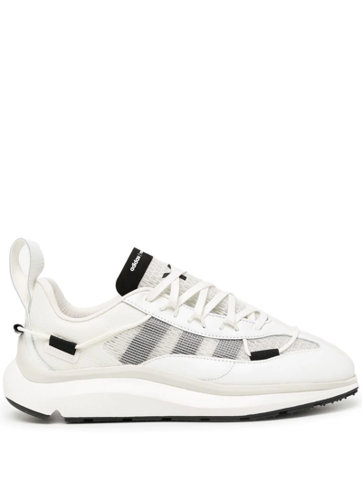 Y-3 Shiku Run Lace-up Trainers In White