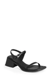 Vagabond Shoemakers Ines Ankle Strap Sandal In Black