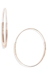 Lana Jewelry JEWELRY 'FLAT MAGIC' MEDIUM HOOP EARRINGS,2389-650000000-01