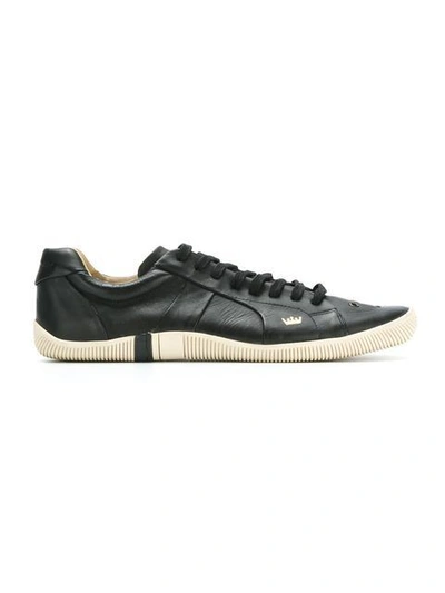Osklen Panelled Trainers In Black