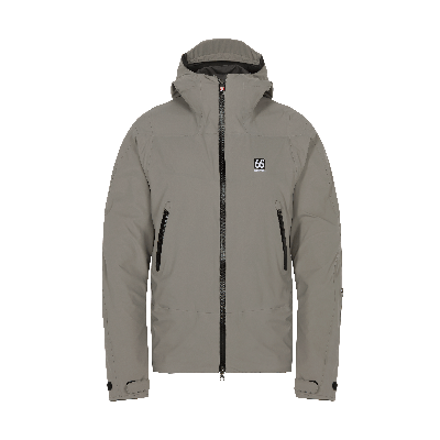 66 North Men's Snæfell Jackets & Coats In Solid Grey