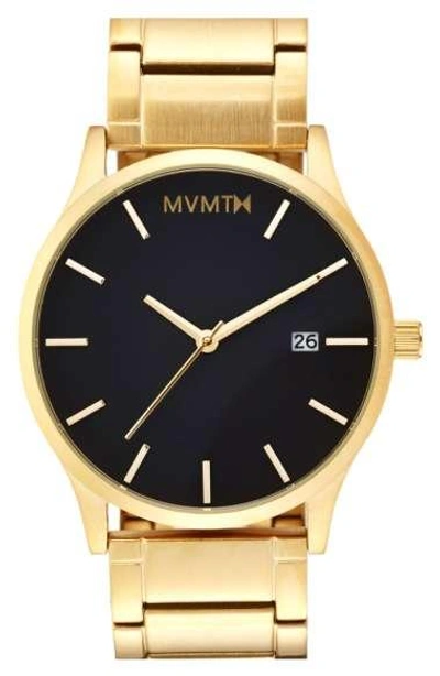 Mvmt Voyager Series Watch, 42mm In Gold/ Black