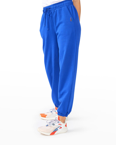 Terez X Ny Forever Jogger Pants In Electric Blue