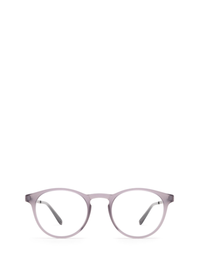Mykita Talini Clip-on Lense Glasses In C93 Matte Smoke/blackberry