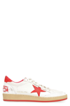 Golden Goose Logo Casual Sneakers In White
