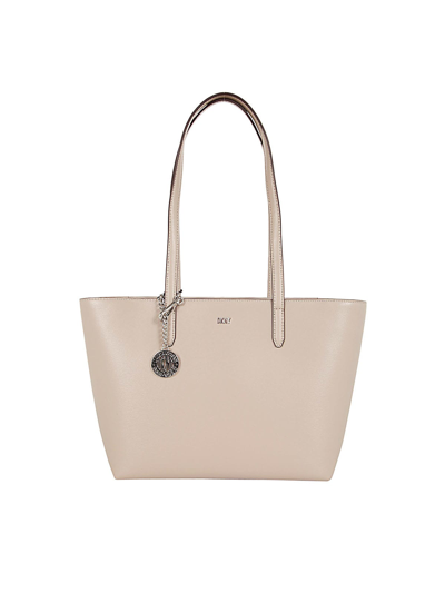 Dkny Bryant Medium Tote Travel Bag In R Lt Toffee Slvr