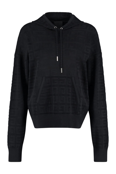 Givenchy Hooded Sweatshirt In Black