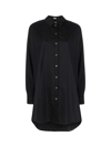 KARL LAGERFELD LOGO TUNIC WITH EMBROIDERY