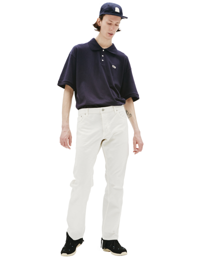 Visvim Fluxus 10 Cotton Trousers In White