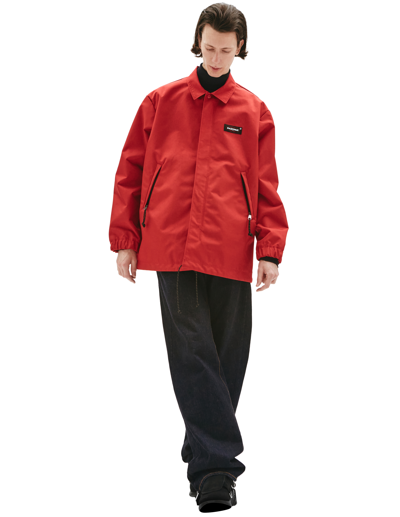 Undercover X Eastpak Nylon Jacket In Red