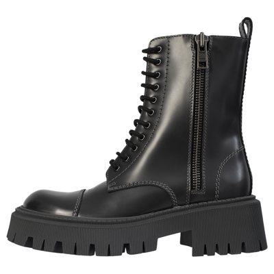 BALENCIAGA TRACTOR 20MM LACE UP BOOTS