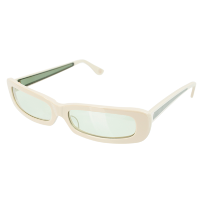 Undercover Sunglasses With Rectangular Frames In Beige