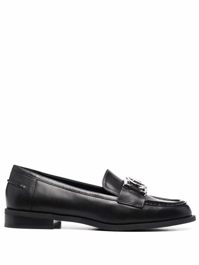 Michael Kors Padma Loafer Loafers In Black Leather