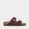Birkenstock Arizona Soft Footbed Sandal In Brown