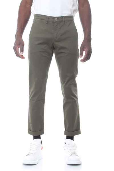 Jeckerson Men's Green Cotton Pants