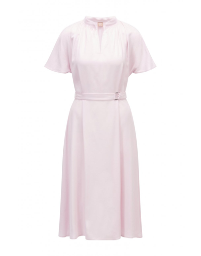 Hugo Boss Dalluah1 Dress In Light Pink