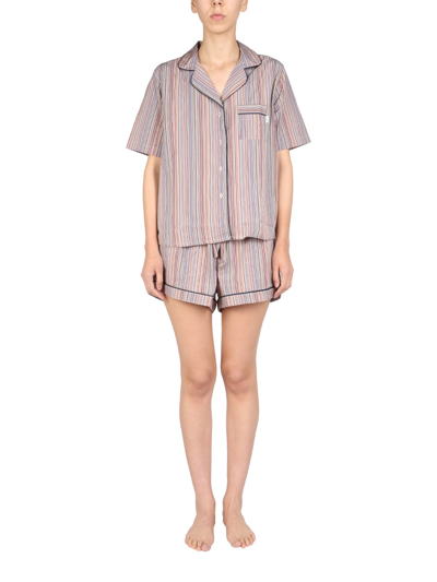 Ps By Paul Smith Cotton Nightgown In Multicolour