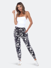 White Mark Plus Size Camo Harem Pants In Black Army Inspired