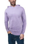 X-ray X Ray Casual Pullover Hoodie Sweater In Purple