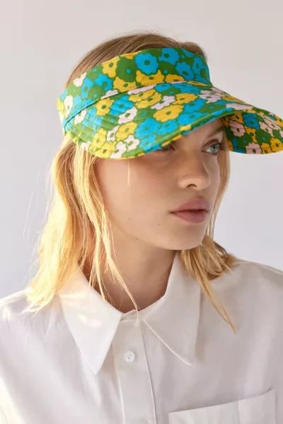 Baggu Floral Visor ☆Hard To FIND☆ BAGGU Floral Visor | Used, Secondhand, Resell | Noihsaf Bazaar main image 4