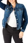 Slink Jeans Denim Trucker Jacket In Skylar