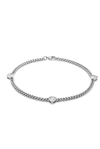 HEAVENLY LONDON THE A LA FOLIE ANKLET - SILVER