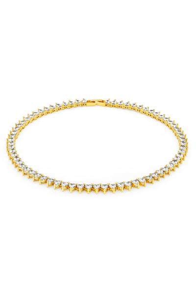 Heavenly London The Gold Mon Caur Necklace In 18" (46cm)